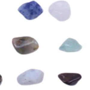12 Piece Natural Crystal Set