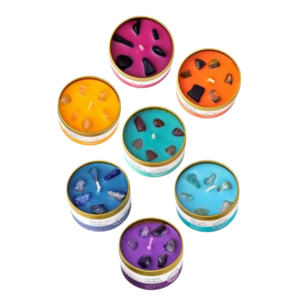 7 Chakras Candle Set