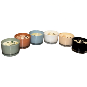 Luxury Soy Candle with Crystals