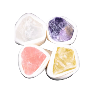 Crystal Raw Stone Set